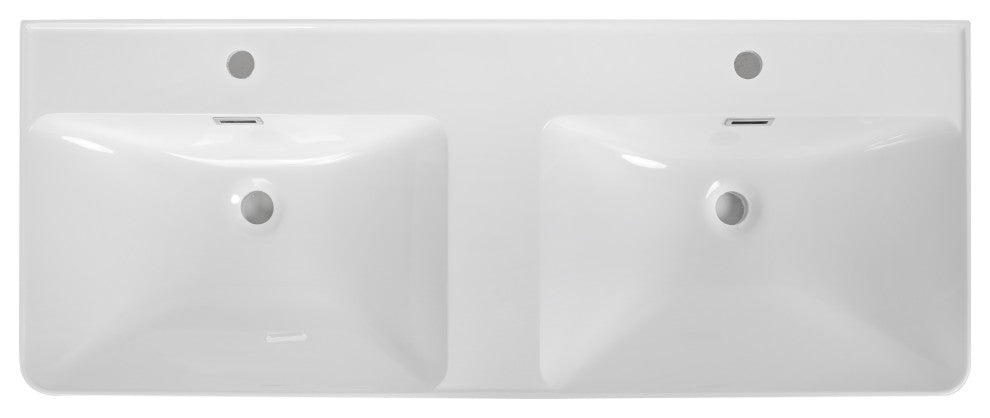 48" Solid Surface Resin Streamline K-1711-48 Vanity Top