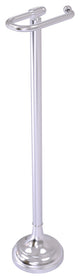 Free Standing European Style Toilet Tissue Holder, Satin Chrome
