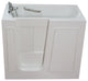 Ella's Bubbles Small Walk-In Air and Hydrotherapy Massage Bathtub, White