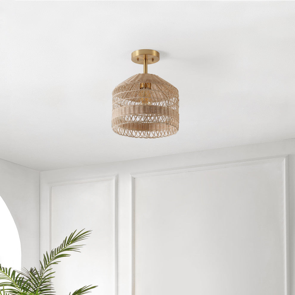 Safavieh Noyuna 12" Flush Mount Lighting