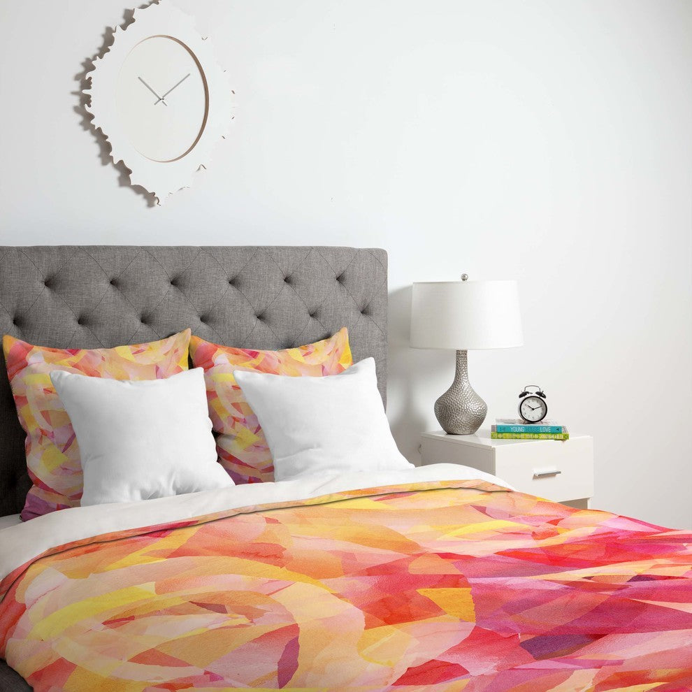 Deny Designs Jacqueline Maldonado Concentric Duvet Cover - Lightweight