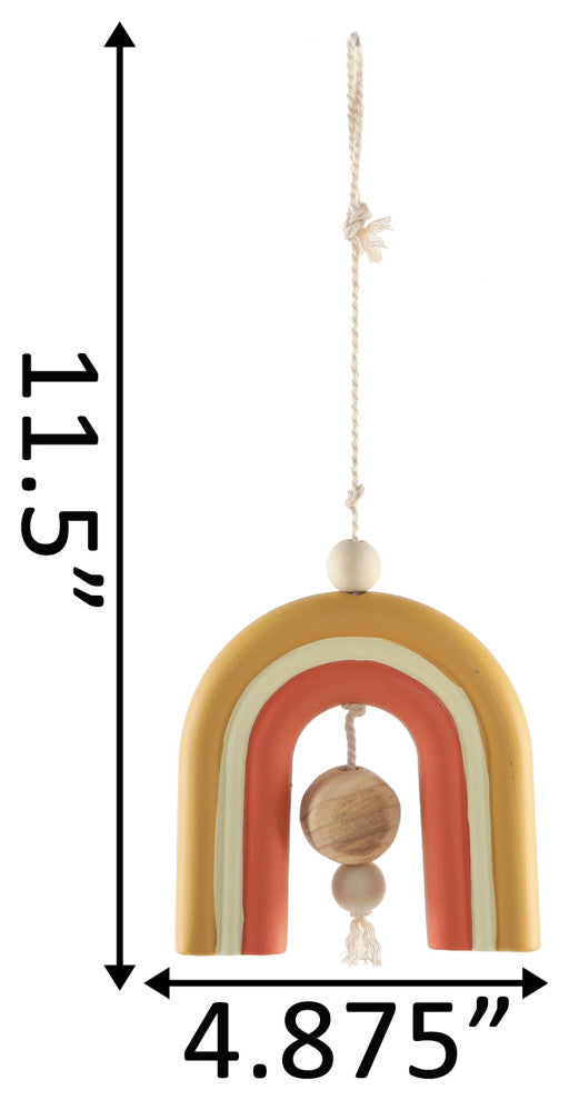 6" Ceramic Rainbow