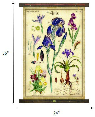 The Iris Arrangement Tapestry Wall Decor