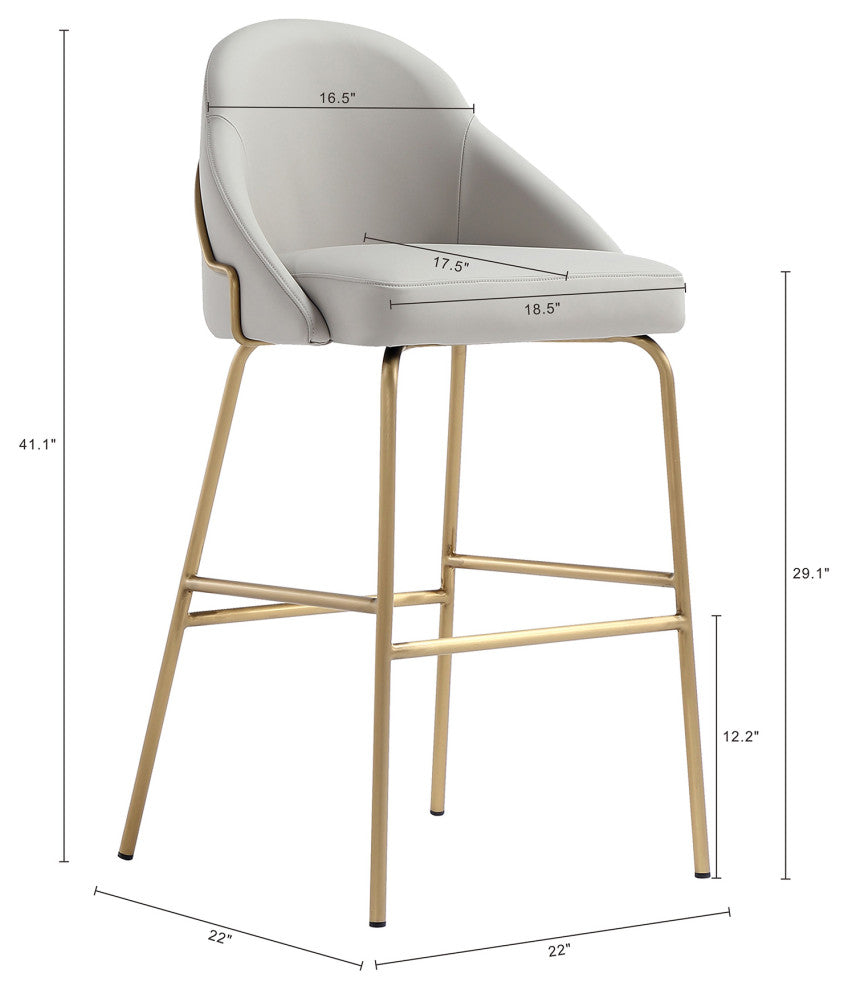 Manhattan Comfort Gracie Barstool