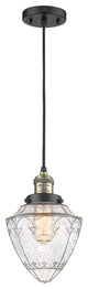Innovations 201C-BAB-G664-7 1 Light Mini Pendant, Black Antique Brass