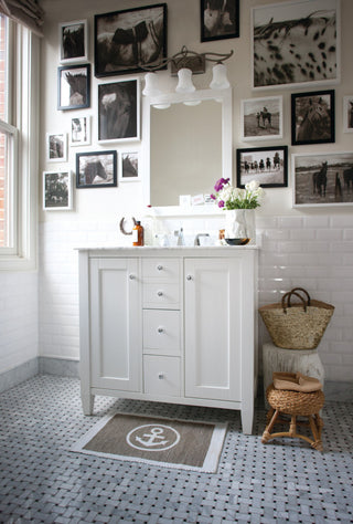 Bath Brooke 3-Light, Antique Nickel