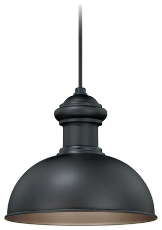 Franklin 10" Outdoor Pendant, Oil Burnished Bronze