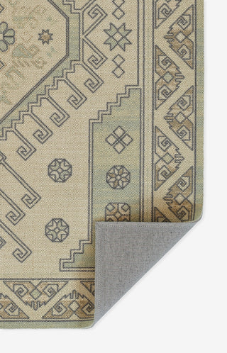 Momeni Anatolia Wool and Nylon Sage Area Rug 5'3" X 7'6"
