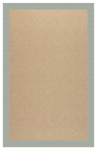 Zoe-Cane Wicker Machine Tufted Rectangle Rug, Marine Blue, 4'x6'