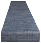 Basketweave Table Runner, Denim