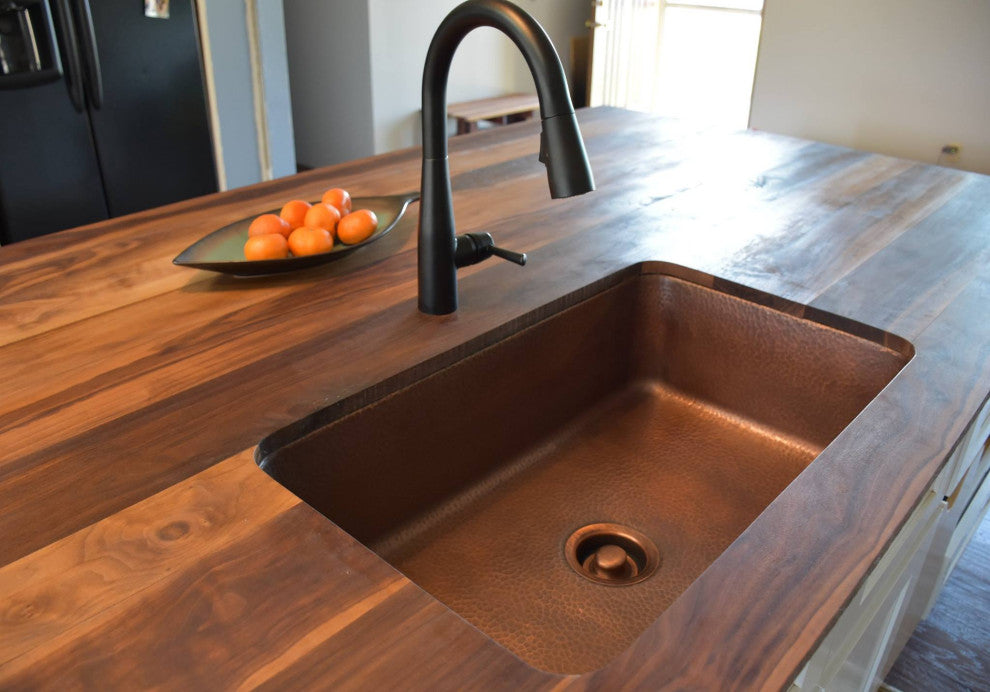 Orwell Copper 30" Single Bowl Undermount Kitchen Sink