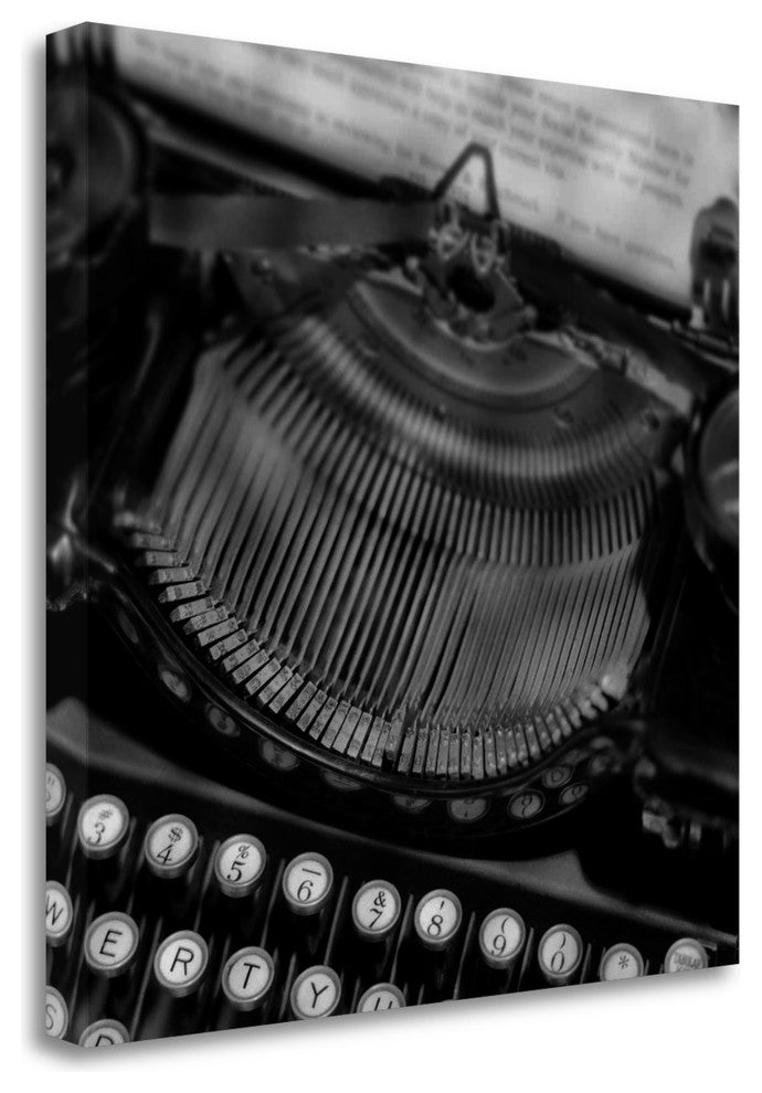 "Retro - Typewriter - 4" By Alan Blaustein, Giclee Print on Gallery Wrap Canvas