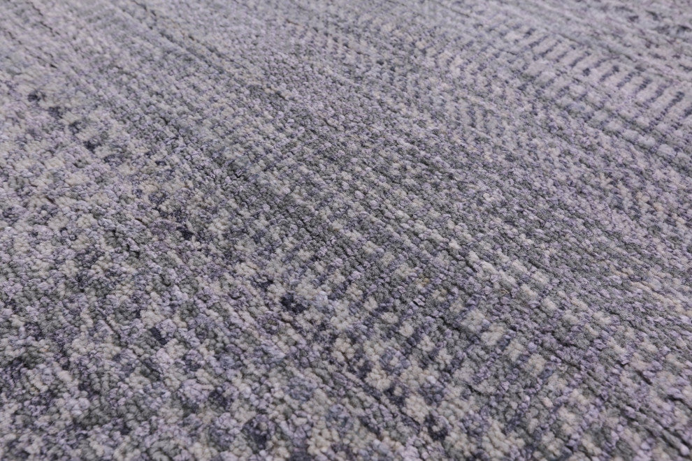 Wool and Silk Savannah Grass Handmade Rug 2' 11" X 4' 9" Q11541