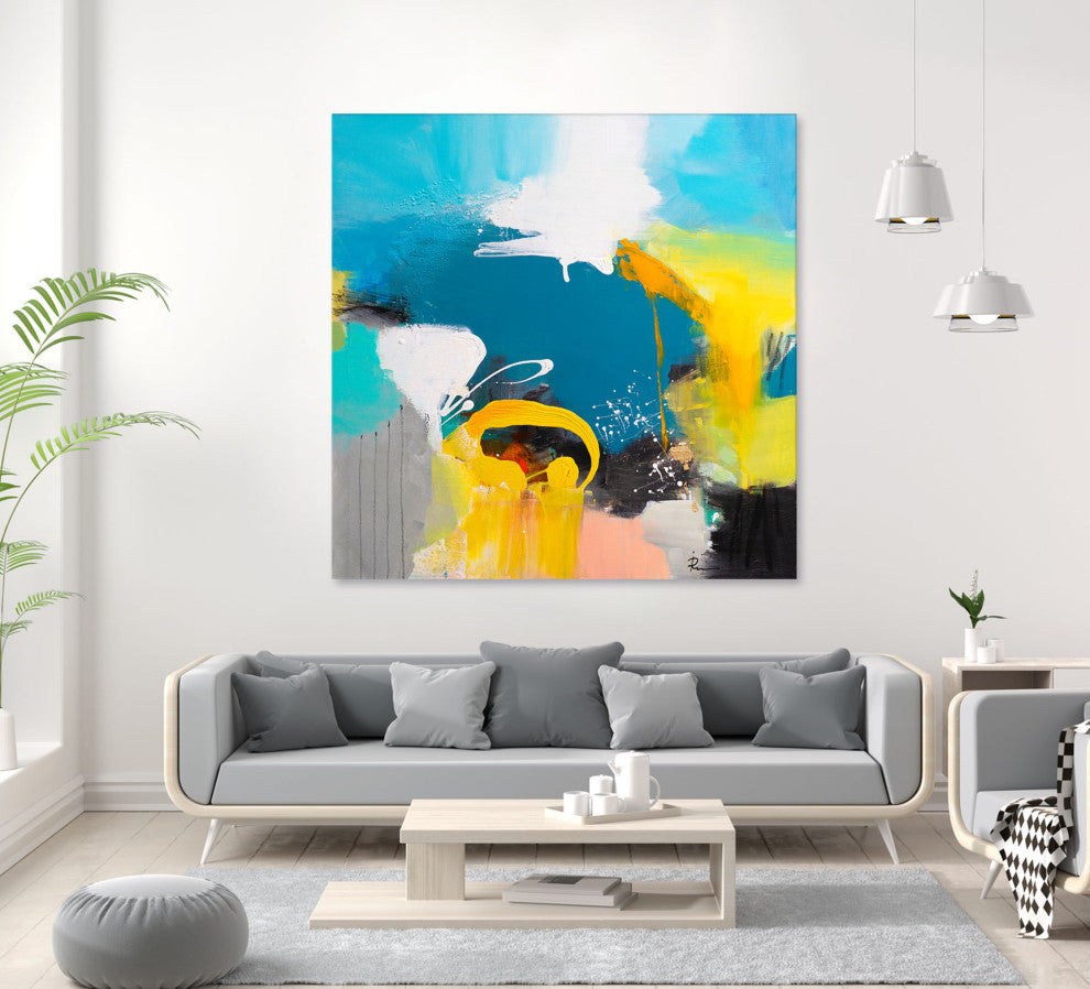 Sealife - 54 x 54 by Ira Ivanova