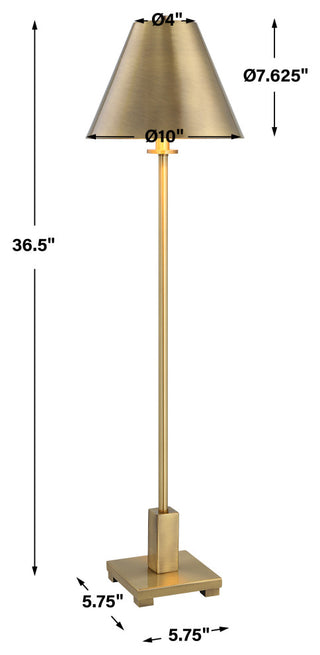 Uttermost Pilot Brass Buffet Lamp