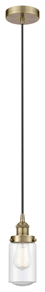 Innovations 616-1PH-AB-G314-LED 1-Light Mini Pendant, Antique Brass