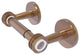 Clearview Two Post Toilet Tissue Holder with Dotted Accents, Brushed Bronze