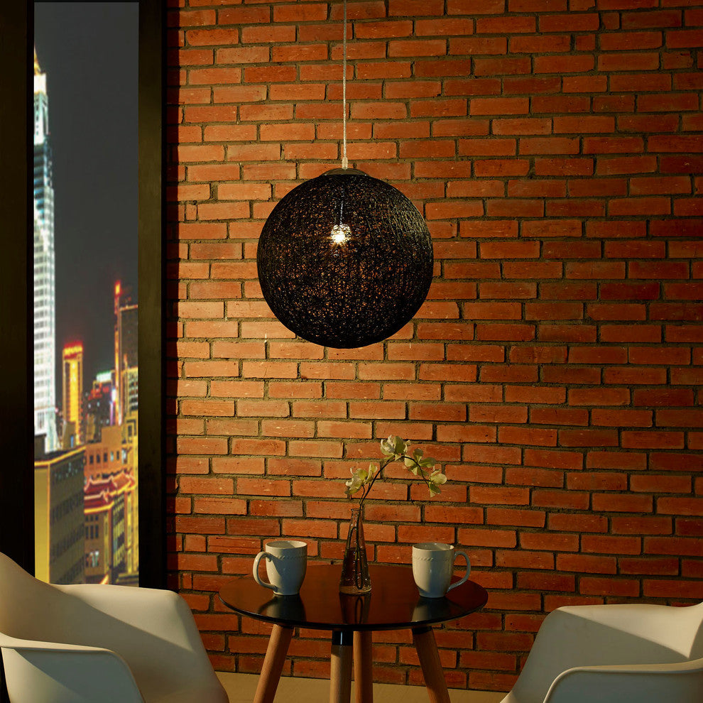 Modern Contemporary Living Dining Room Pendant Ceiling Light Black
