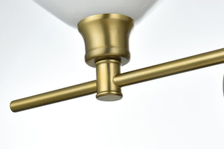 Elegant Lighting LD2313 Gene 2 Light 19"W Vanity Light - Satin Gold