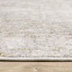 Noble Industrial Abstract Ivory/ Grey Indoor Area Rug, Ivory, 5'3"x7'6"