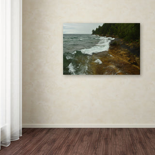 Tom Kelly 'Lakes 11' Canvas Art, 22" x 32"