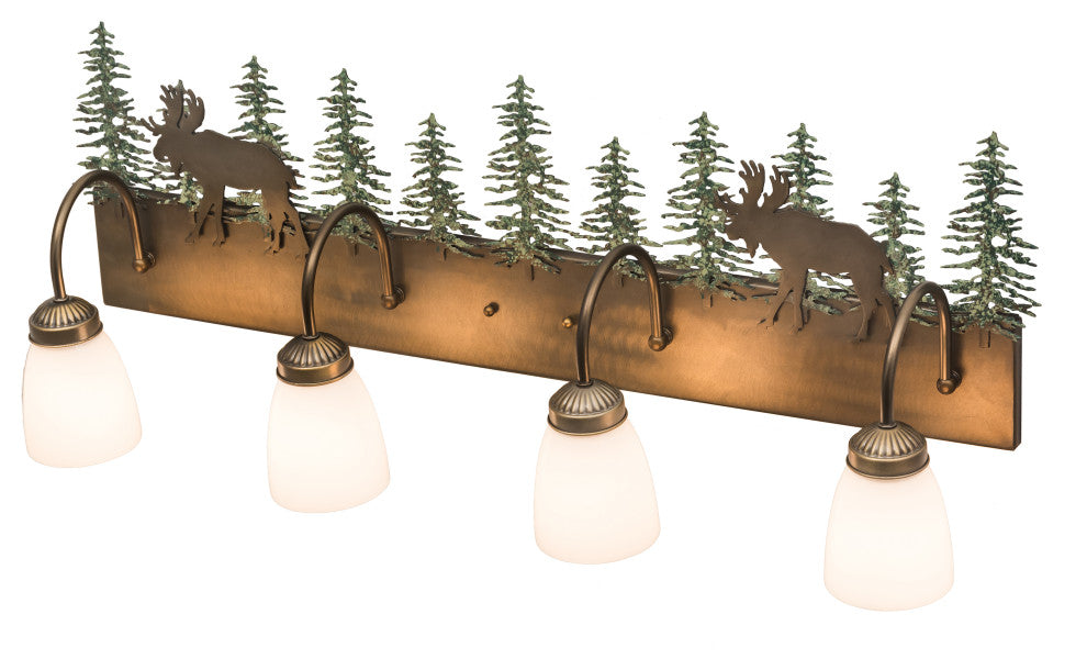 35W Wandering Moose 4 LT Vanity Light