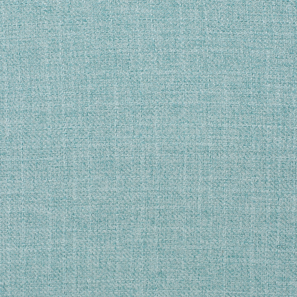 GDF Studio Shelby Mid Century Modern Fabric Loveseat, Light Blue