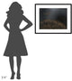 "Standing Toward The Light" Framed Digital Print by Thierry Dufour, 32x26"