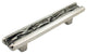 Rapids Pewter Cabinet Pull Hawk Hill Hardware, Polished Pewter