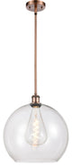Innovations 516-1S-AC-G122-14 1-Light Pendant, Antique Copper