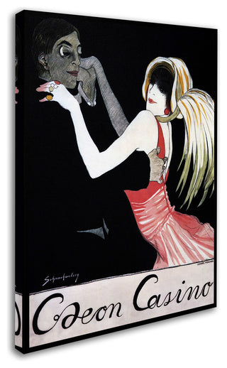 Vintage Lavoie '1912 Odeon Casino' Canvas Art, 14" x 19"