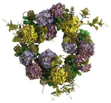 24" Hydrangea Wreath