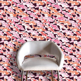 Walleyes Wallcovering, Warm Multi, Roll, Traditional