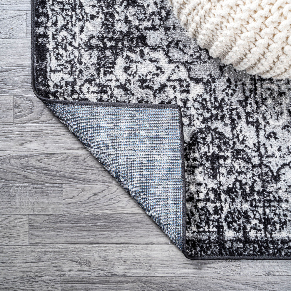 Modern Persian Boho Vintage Trellis 2 ft. x 8 ft. Runner Rug, 4 X 6