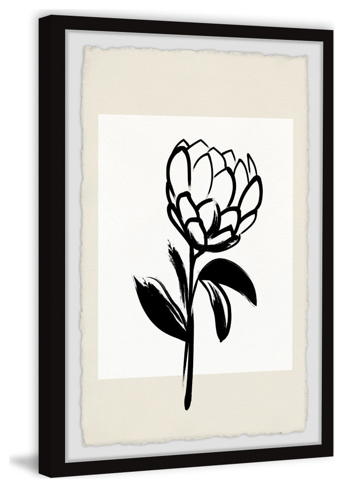 "I See a Flower" Framed Painting Print, 8x12