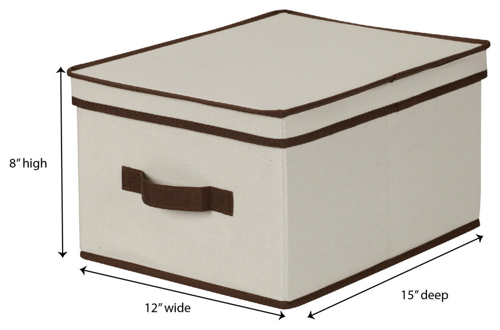 Large Storage Box With Lid