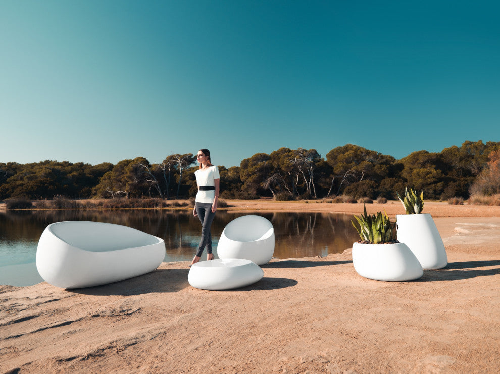 Vondom Stone Planter, 18"x24"x27.5"