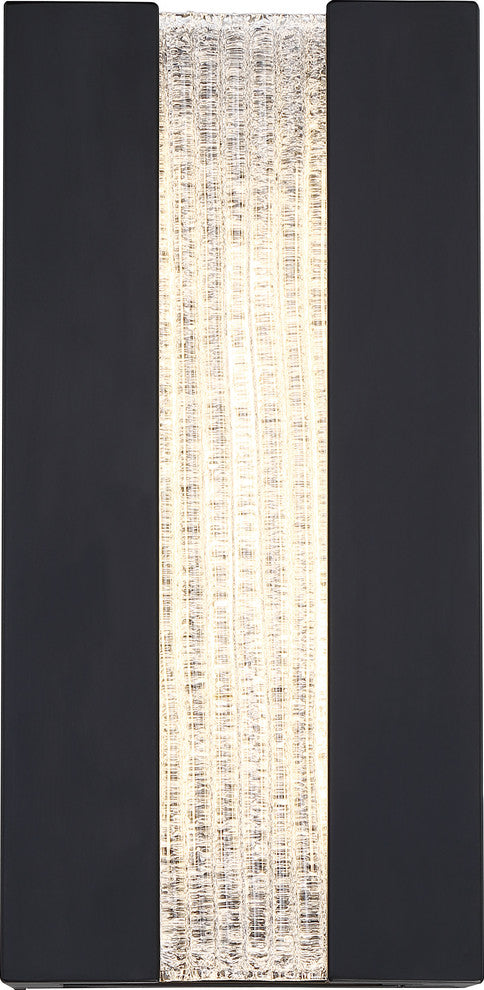Nuvo Zorin 1-Light LED Aged Bronze Wall Sconce Light