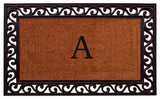Rembrandt Monogram Doormat 18"x30", Letter A