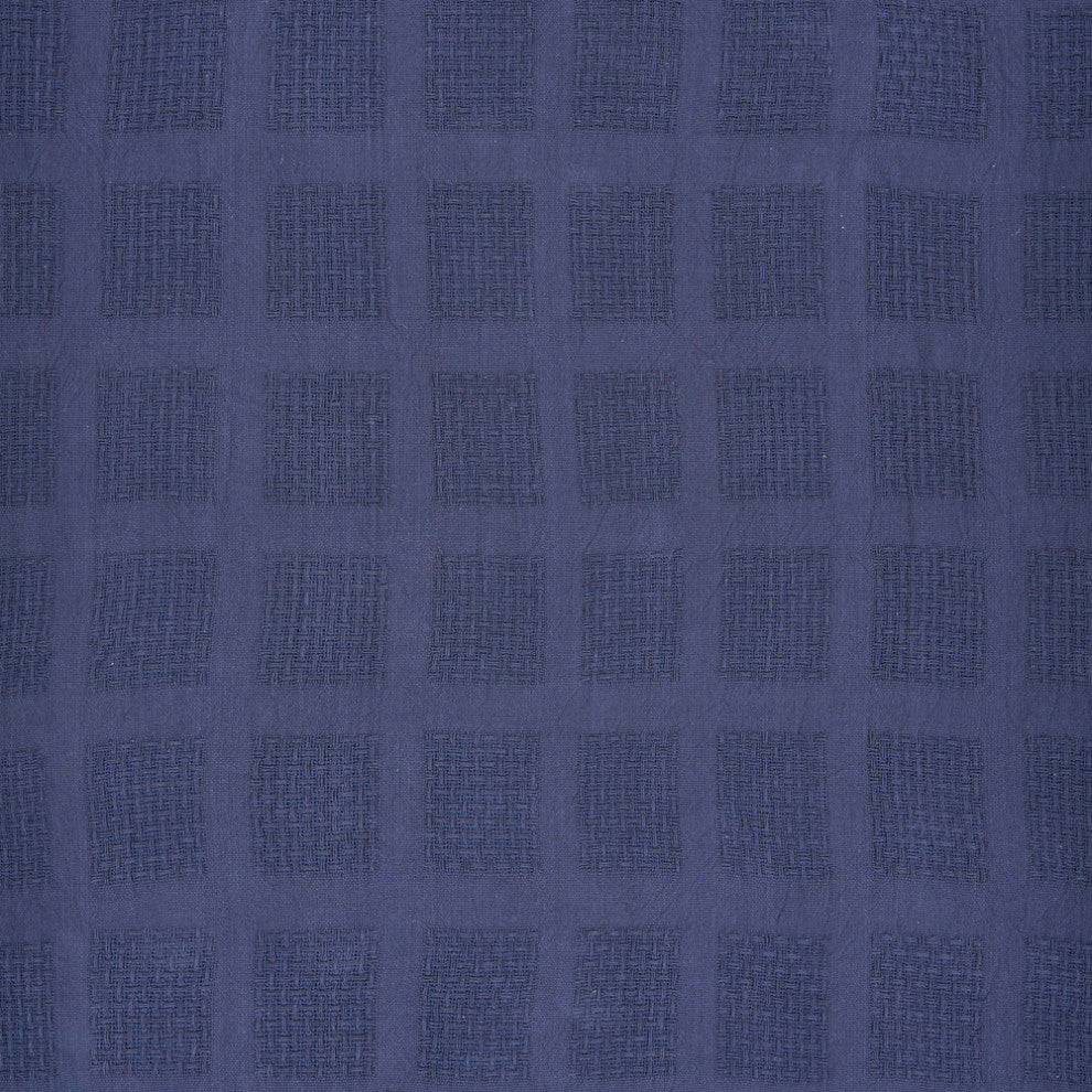 Charming Light Blue Throw Blanket, Indigo