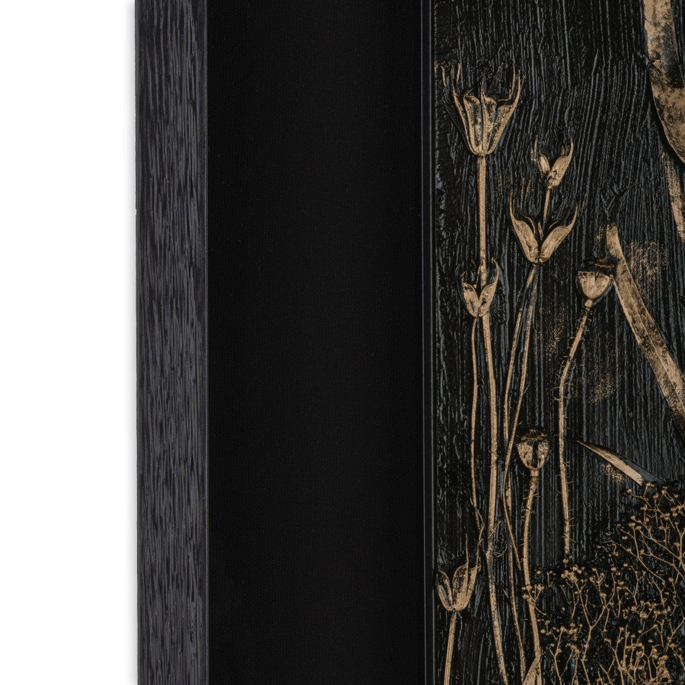 Twilight Garden, 28" Shadow Box, Twilight Garden II