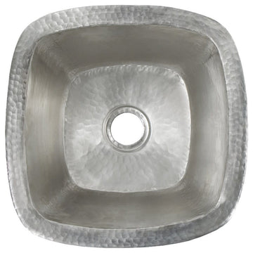 Native Trails CPS47 Rincon 13" Undermount Single Basin Copper Bar - Brushed