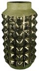 Ceramic Vase, Gold