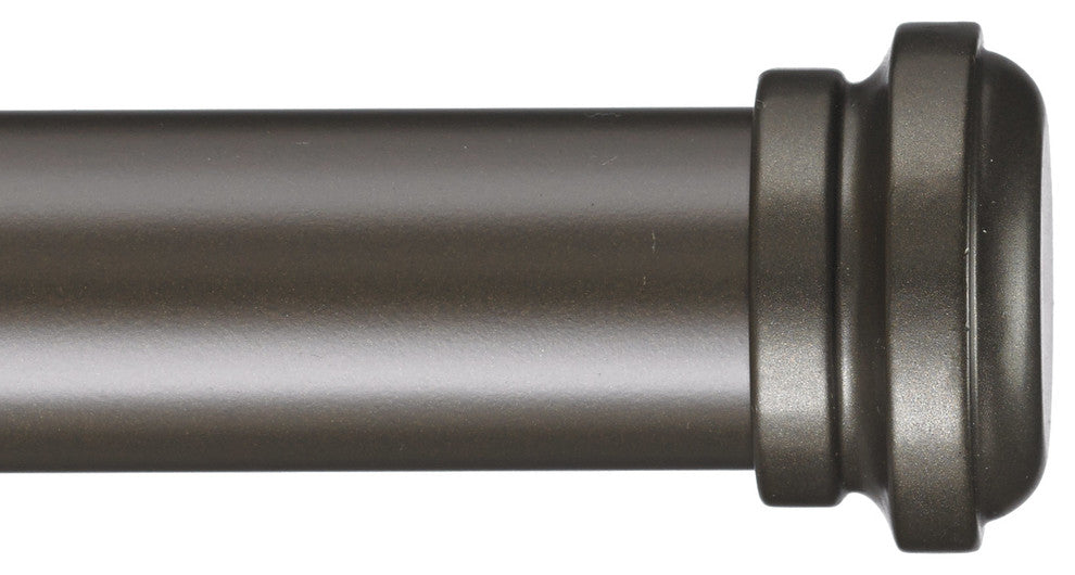 Empire, Non-Telescoping Curtain Rod, Oil Rubbed Bronze, 120''