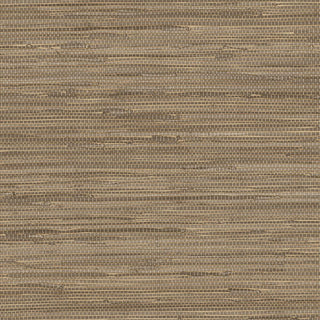 Imitation Grasscloth Wallpaper, Light Brown, Sample