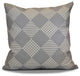 Check It Twice Pillow, Gray, 16"x16"