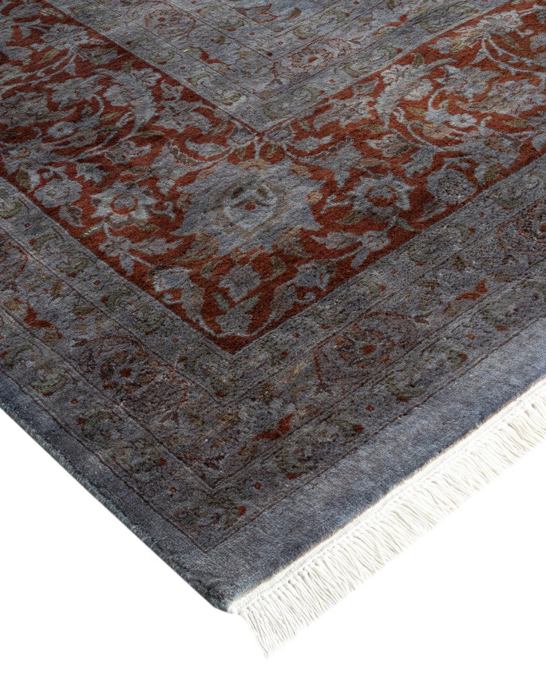 Fine Vibrance, One-of-a-Kind Hand-Knotted Area Rug Gray, 10' 1" x 14' 5"