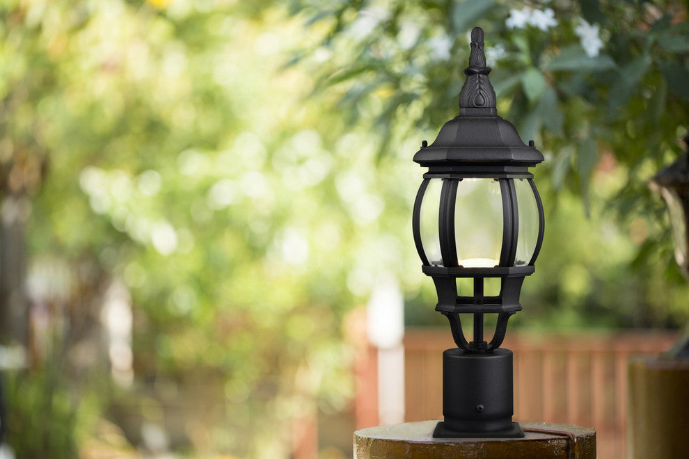 Design House 502211 Transitional Pier Mount for Lamp Posts with Standard 3" Bas