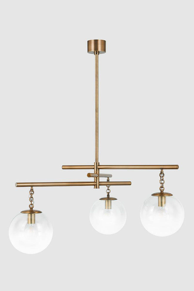 Wade Chandelier, Patina Brass