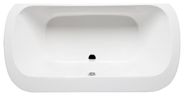 Malibu Skagen Rectangle Whirlpool Bathtub 66x34x22 Biscuit
